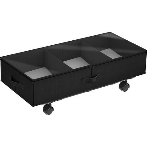 Coffre de rangement à roulettes sous le lit (1/5)