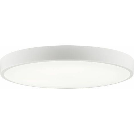 Brilliant LED Deckenleuchte Slimline Ø 49 x 8 cm warmweiß-kaltweiß weiß (1/3)