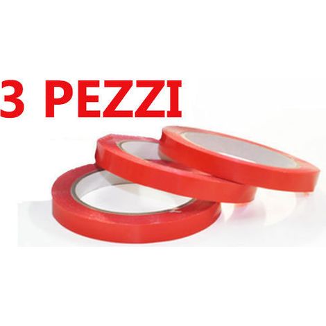 NASTRO SIGILLATRICE CHIUDE SIGILLA SACCHETTI BUSTE PANE BISCOTTI 3 PZ