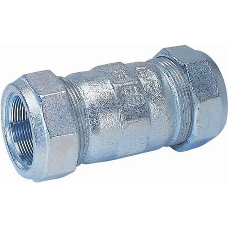 Bisgiunto Doppio Dado 3/4 Zincato