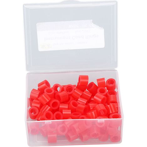 100 bagues code couleur dentaires autoclavables, résistantes et durables, pour identification facile des instruments dentaires (1/5)