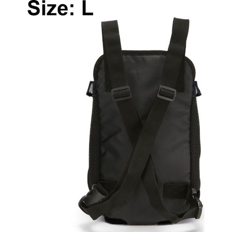 Sac à Dos Porte-Animal - Pour Chien Chat Petit Moyen - Design Jambes Sortantes - Ajustable Avant Arrière - Léger Portable - 1 Pièce (1/5)