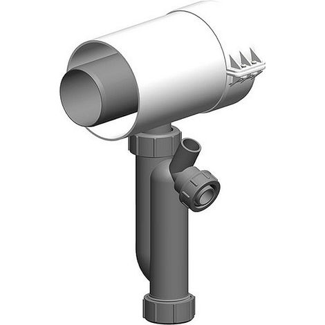 ATEC Kondensatablauf DN 110/160 konzentrisch mit Siphon, 3548 (1/2)
