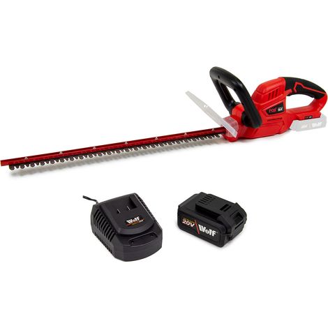 20V Cordless Hedge Trimmer 52cm Fox Garden with Battery & Charger (1/4)
