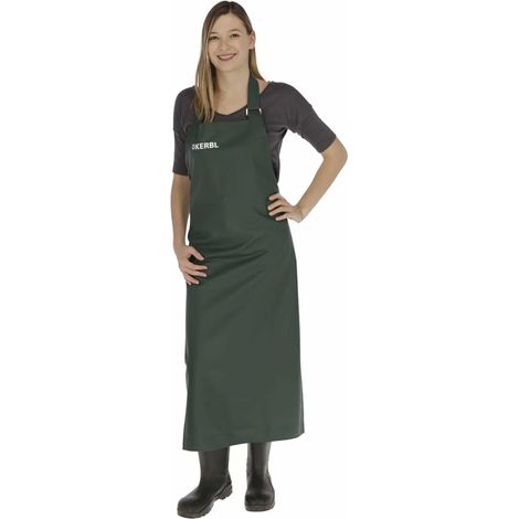 Delantal para ordeñar Premium 125x118 cm verde 15614 Kerbl (1/2)