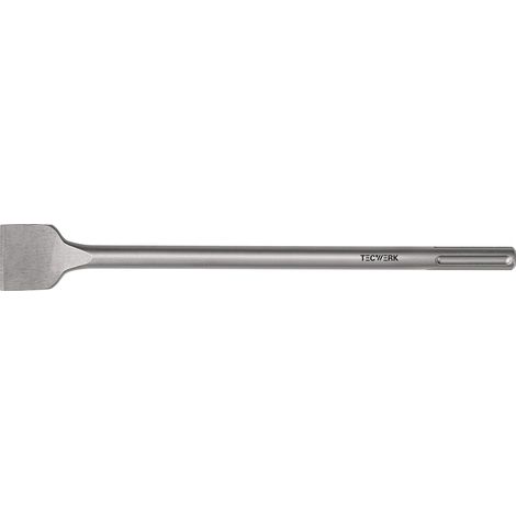 TECWERK Fliesenmeißel L.400mm B.50mm SDS-max TECWERK