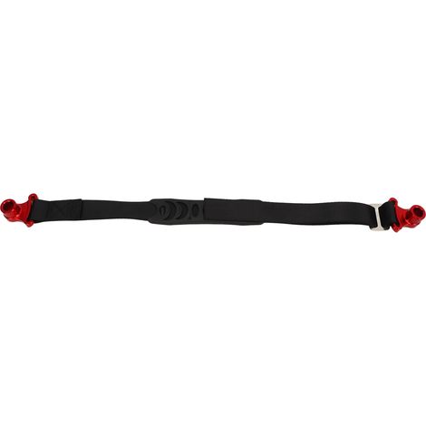 Sangle de remorquage 10 000 lb (4 536 kg) haute résistance, robuste et résistante à l'usure, corde de remorquage d'urgence pour moto tout-terrain, arrière, type B, rouge (1/5)