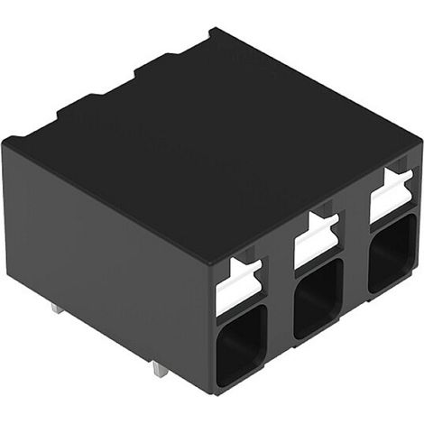 WAGO 2086-3203 Borne pour circuits imprimés 1.50 mm² Nombre de pôles 3 noir 1 pc(s)