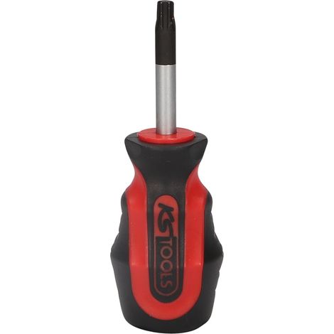 KS Tools 159.1147 ERGOTORQUEplus Schraubendreher, T27, kurz (1/5)