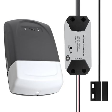 Kit d'ouvre-portes automatiques L'ouvre-porte de garage réalise l'application WiFi Smart Phone for contrôler l'ouverture et la fermeture automatiques de la porte pour accessoires de portail coulissant (1/5)