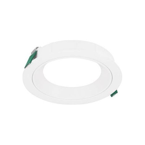 Spots encastrés Led LUDOSPOT 111 Boitier Rond 145 Inclinable Blanc (0005336)