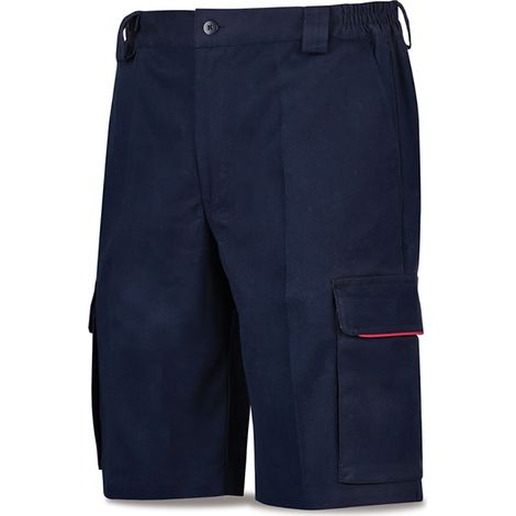 Shorts de travail marca bleu marine longueur 40 cm (1/2)