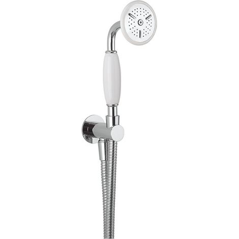 Crosswater Belgravia Ensemble de douchette - douchette - support mural - flexible - G1/2 - chrome (1/2)