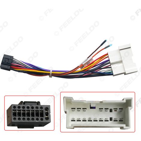 Power cable for Android navigation systems compatible with Hyundai Elantra, Tucson, Heyue Sedan and Cerato. (1/5)