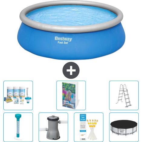 Bestway Bestway Fast Set Ronde - 457x122 cm - 8-pièces S400 (1/5)