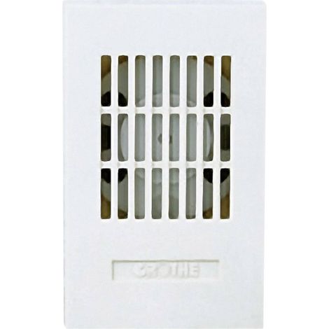 Grothe 24081 Timbre electromecánico blanco 85 dB