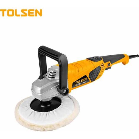 LUCIDATRICE ANGOLARE 1400W Ø180mm MANDRINO M14 + PLATORELLO TOLSEN (1/2)