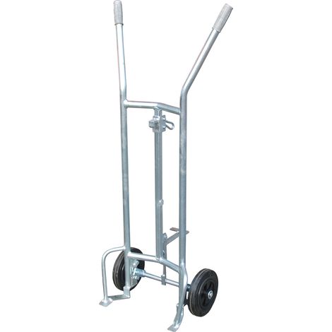 Bauer Fasskarre FP-V, verzinkt, Vollgummi