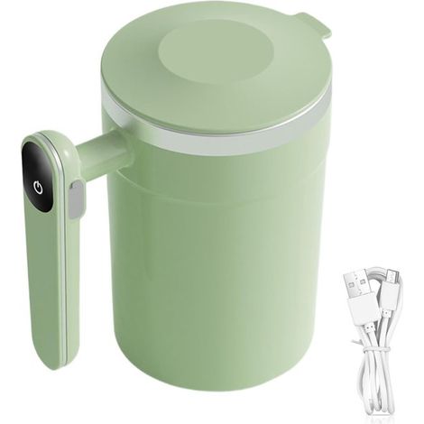 Becher con agitatore automatico Questo becher da 400 ml con agitatore magnetico automatico e display LCD della temperatura è adatto per la preparazione (1/5)
