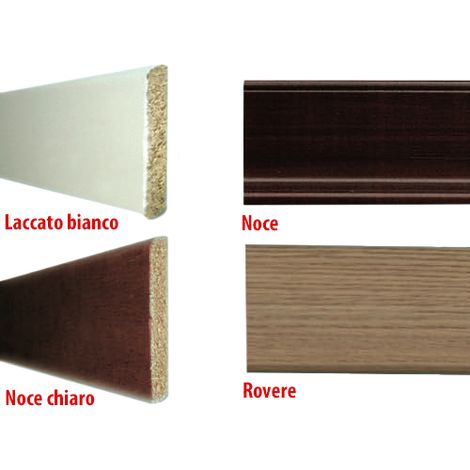 BATTISCOPA NOCE C/PIEDINO -P1850