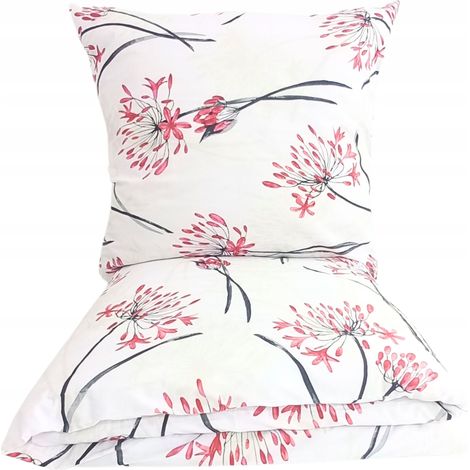 Bettwäsche-Set 160x200, 100% Baumwolle, poliert, Premium-Qualität, strapazierfähig, weiß