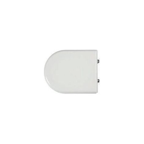 Sedile coprivaso WC in colore bianco lucido compatibile con serie Esedra Ercos BSOPE3 Bianco (1/4)