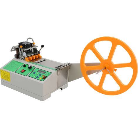 Machine de découpe de ruban, 500W, 48 x 33 x 31 cm, 220V/50Hz, plage de température 0-400°C, affichage LCD (1/5)