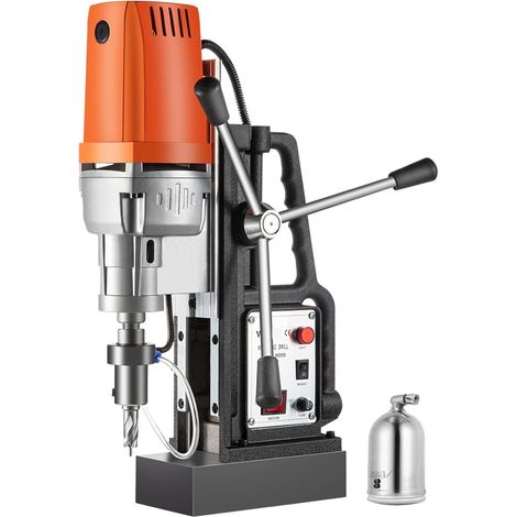 Kit de perceuse magnétique MD50 50mm 1680W perceuse de Banc électrique 2900LBS Force magnétique avec mèches annulaires HSS (Color : MD50, Size : 1 UK) (1/5)
