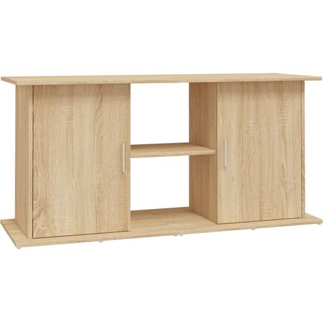 Support d'aquarium Chêne Sonoma 121x41x58 cm Bois d'ingénierie
