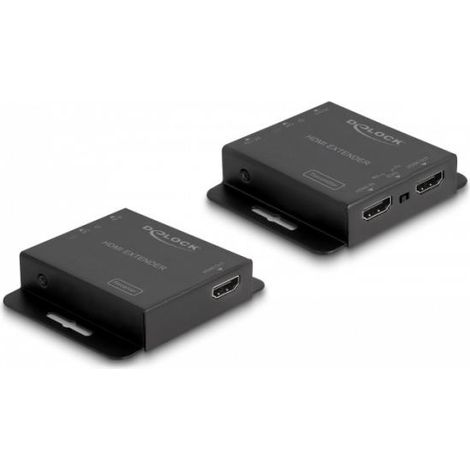 Estensore HDMI - DELOCK - 65832 - 4K 30 Hz - Cat.6 - Bianco (1/4)