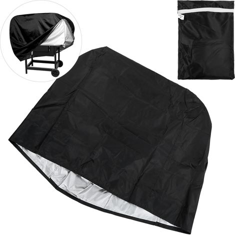 Housse de barbecue imperméable, protection UV, protection contre la pluie et les UV, accessoires pour barbecue de jardin (1/5)