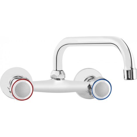 Deante Grifo mural para lavabo cromado diseño moderno