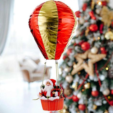 Ornement de Noël suspendu du Père Noël, décoration pour la maison, pendentif pour les fêtes (1/4)