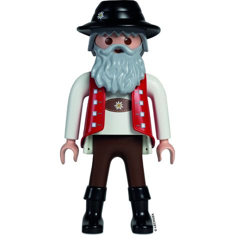 Playmobil Lechuza – Mega Figure Alpagiste Peter – Figurine déco d'intérieur articulée, hauteur 65 cm, largeur 31 cm (1/5)