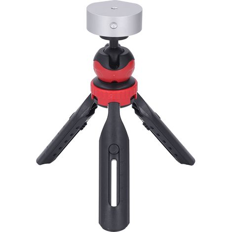 Kit de montage pour trépied avec adaptateur, base en alliage d'aluminium, trépied à hauteur réglable pour mini-antenne + adaptateur argenté (1/5)