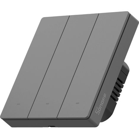 Interruttore a parete intelligente, controllo vocale, domotica, M5-3C-86M (1/2)