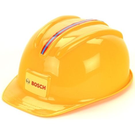 Klein Bosch Handwerkerhelm Helm Bauhelm Kinderhelm Heimwerker Handwerker gelb