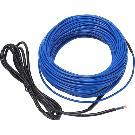 Heating Cable, 20M Length, 300W, IP68 Waterproof, Frost Resistant, Pipeline Heating Tape, Electric Heating Cable, Thermal Tracing Cable for Winter -60°C (1/5)