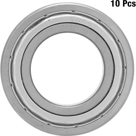 10pcs Steel High Speed Double sided Sealed Deep groove Ball Bearings (30 55 9mm) (1/5)