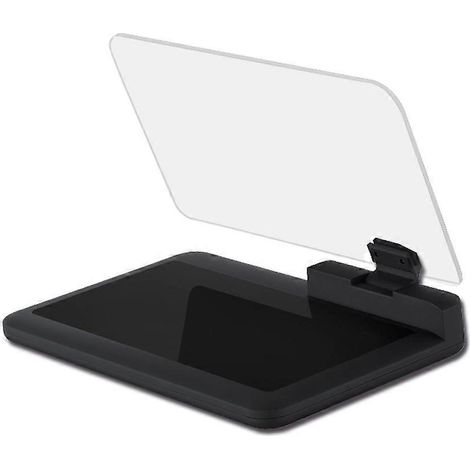 Support universel pour téléphone portable intelligent avec affichage tête haute (HUD) et système de navigation GPS intégré (noir)-Black (1/2)