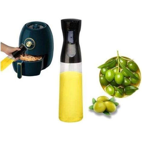 Spray Huile Cuisine Bouteille Pulverisateur a Huile 300 ML Vaporisateur d'huile et de vinaigre Vaporisateur Huile d’Olive pour Poêle, Salade, Produits de Boulangerie, Toasts (1/5)