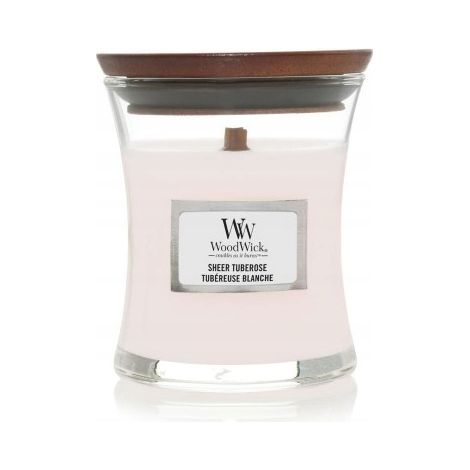 Candela WoodWick Sheer Tuberose 85g (1/2)