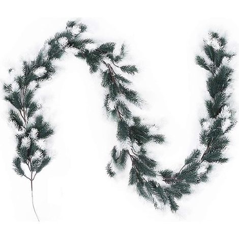 Weihnachtliche Heimdekoration aus Kunststoff, Kiefer und Zypresse, Imitation von Rattan B--