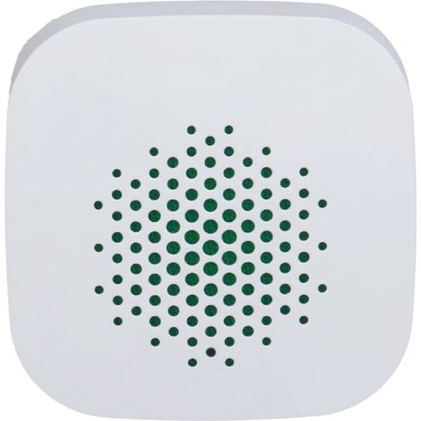 WhiteLabel  Innensirene  Indikator LED  85-105 dB  Weiß  HomeSiren