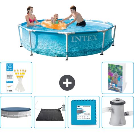 Frame Pool Rund - 305x76 cm - 7-teilig S99