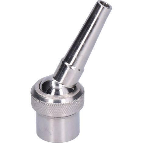 Boquilla de fuente ajustable de acero inoxidable G3/4, rosca interna de 25 mm (1/5)