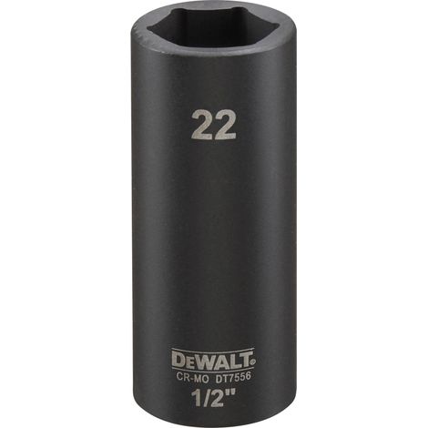 DeWALT - Llave de vaso 22x78 mm DT7556