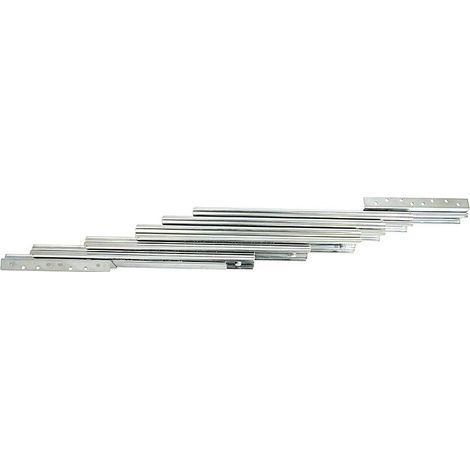 guía mesa extensible altura 36mm. bidireccional. acero zincado (1/4)