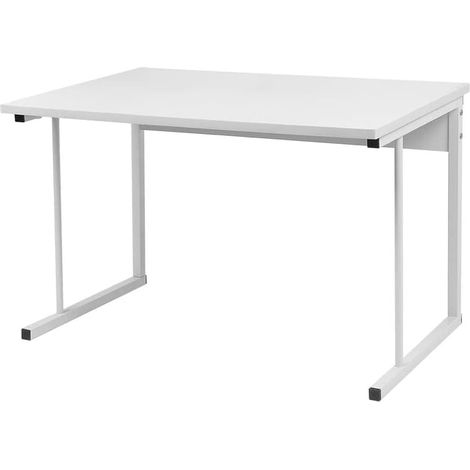 Countertop Microwave Rack Storage Shelving Unit, Small Oven Shelf Microwave Stand, Printer Stand for Desktop Storage Organizer (White, 2 tiers C type) (1/5)