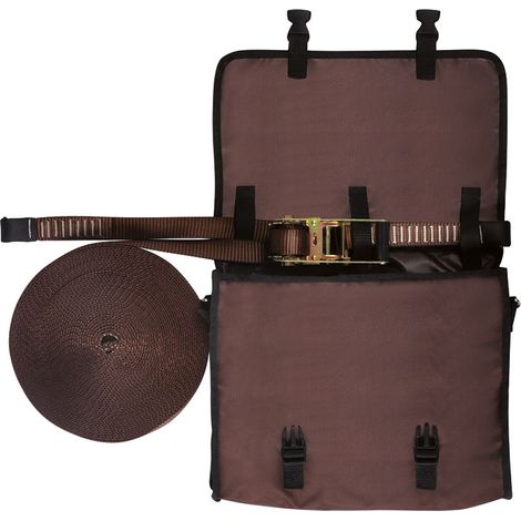Linea de vida horizontal 20m regulable con mochila 2 usuarios SAFETOP